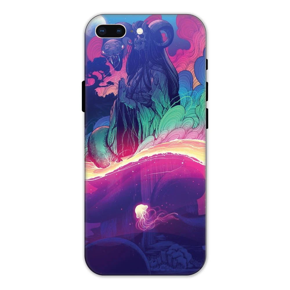 Jellyfish & The Sea - Hard Cases For Apple iPhone Models