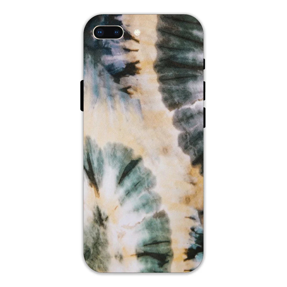 Black and Gold Tie Dye Hard Case Apple iPhone 8 Plus Models