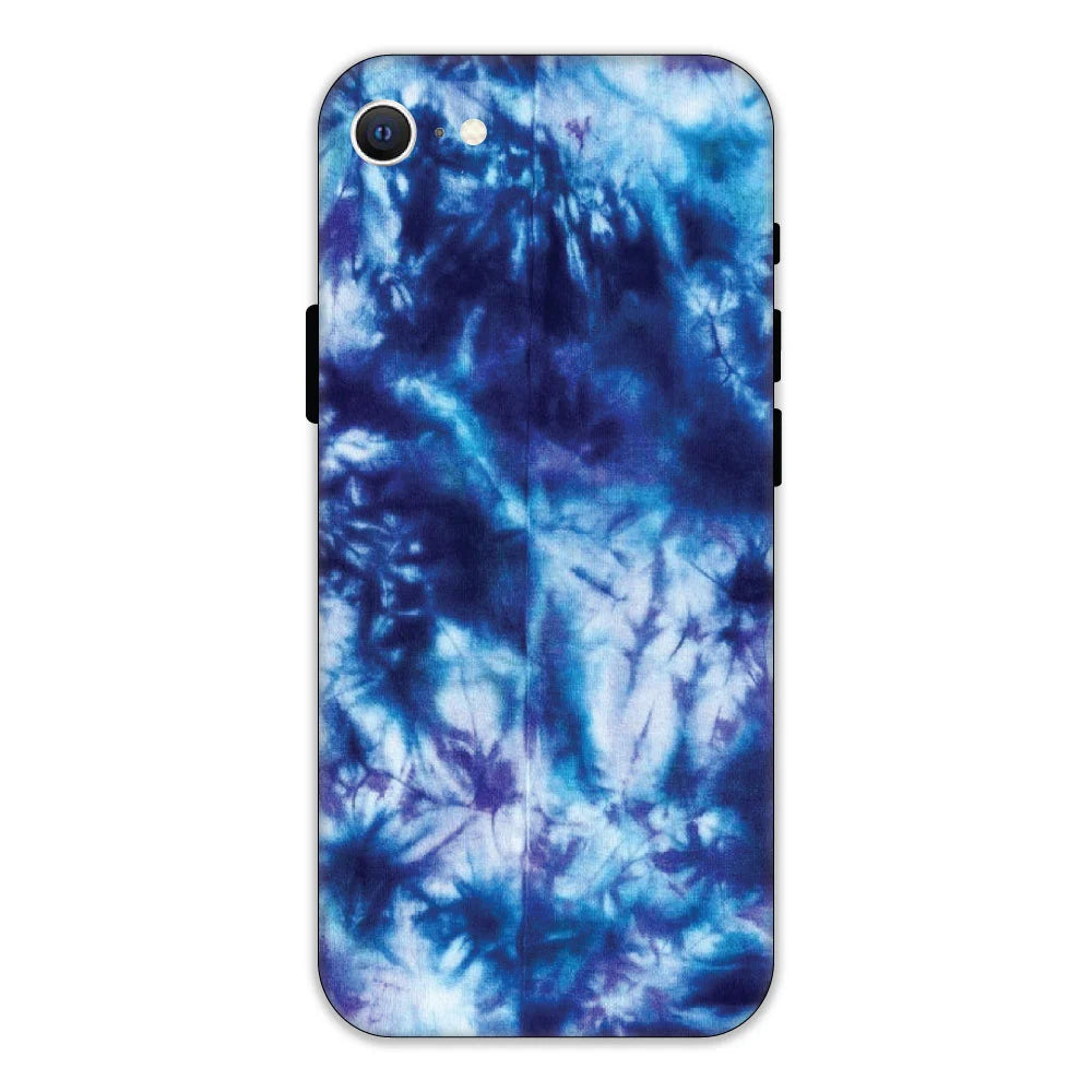 Dark Blue Tie Dye Hard Case Apple iPhone 8 Models