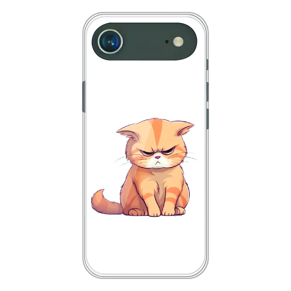 Grumpy Ginger Cat - Printed Silicone Case For Apple iPhone Air