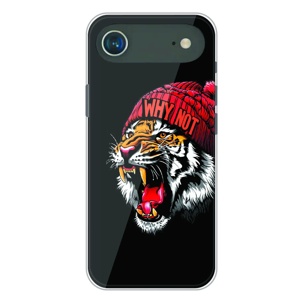 Why Not Tiger Street Art - Printed Silicone Case For Apple iPhone Air