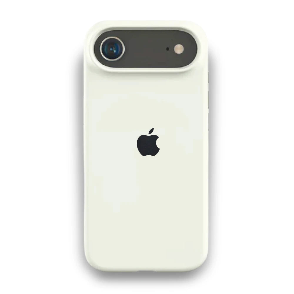 White Liquid Silicone Case For Apple iPhone Air