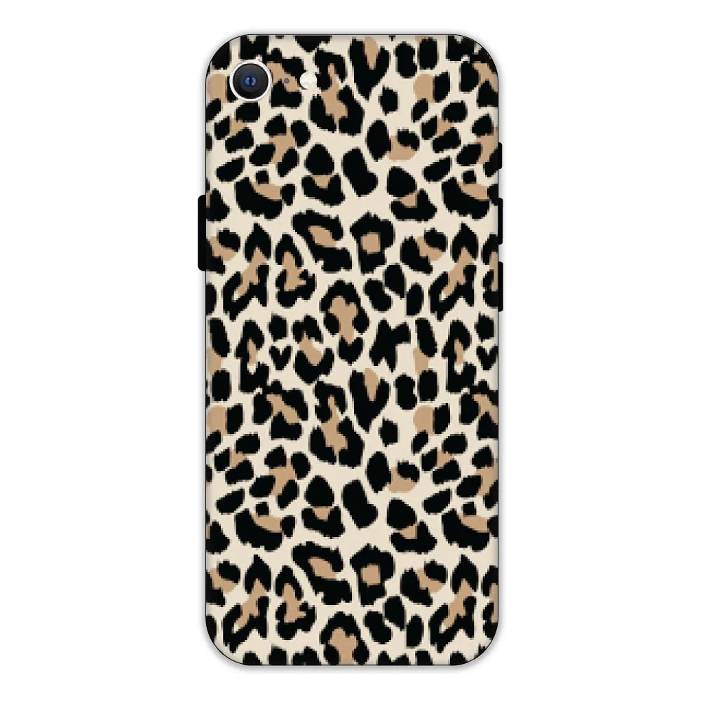 Leopard Print Hard Case Apple iPhone SE 2020 Models