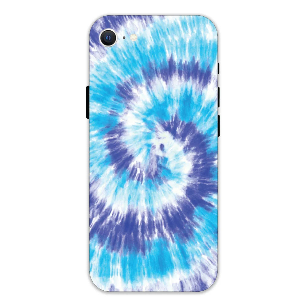 Aqua Tie dye  Hard Case Apple iPhone SE 2022 Models
