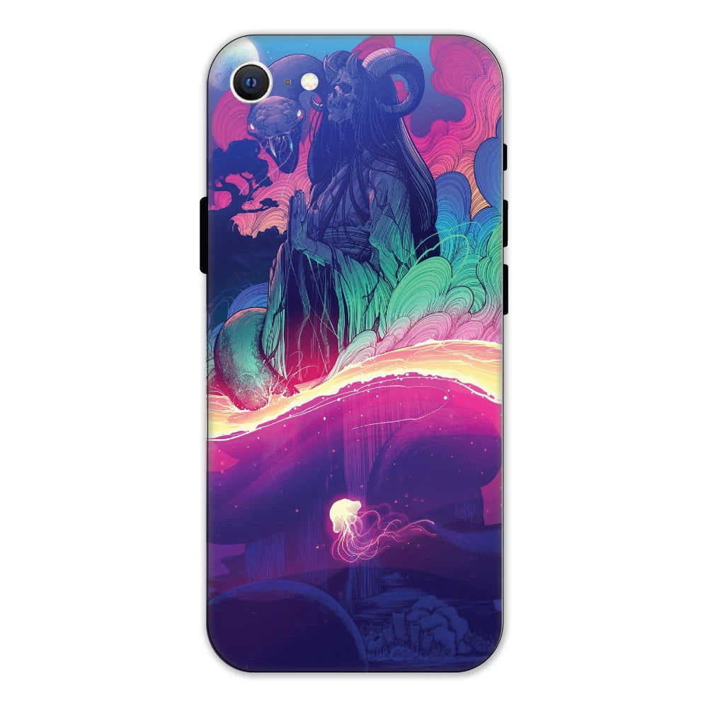 Jellyfish & The Sea - Hard Cases For Apple iPhone Models