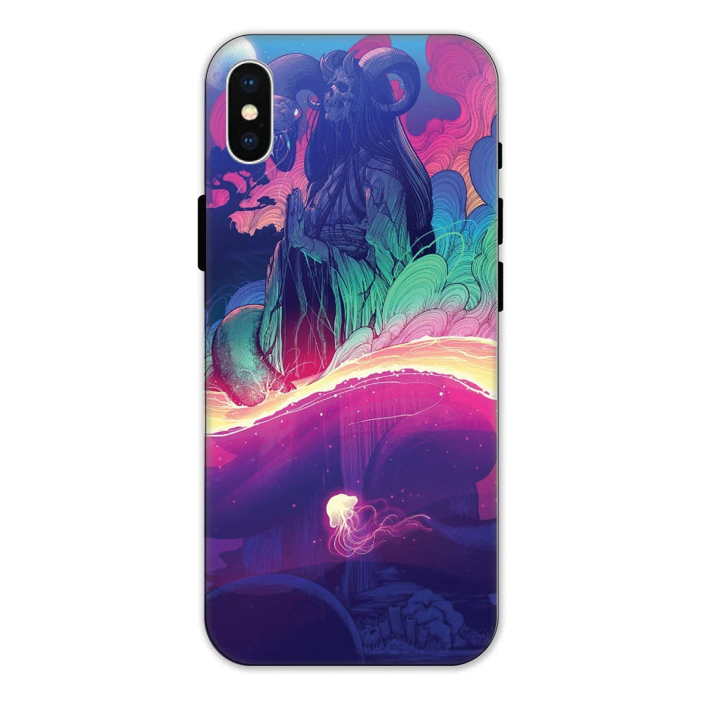 Jellyfish & The Sea - Hard Cases For Apple iPhone Models