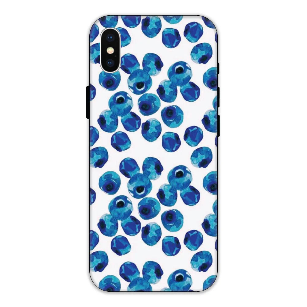 Blueberries Hard Case Apple iPhone X Models