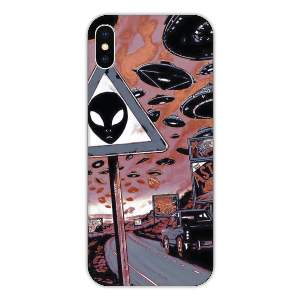 Alien street Apple Hard Case - Iphone X Models