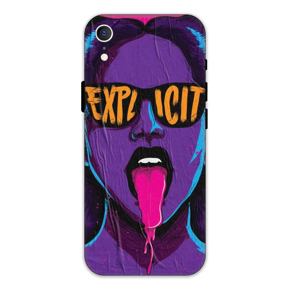 Explicit Hard Case Apple iPhone XR models