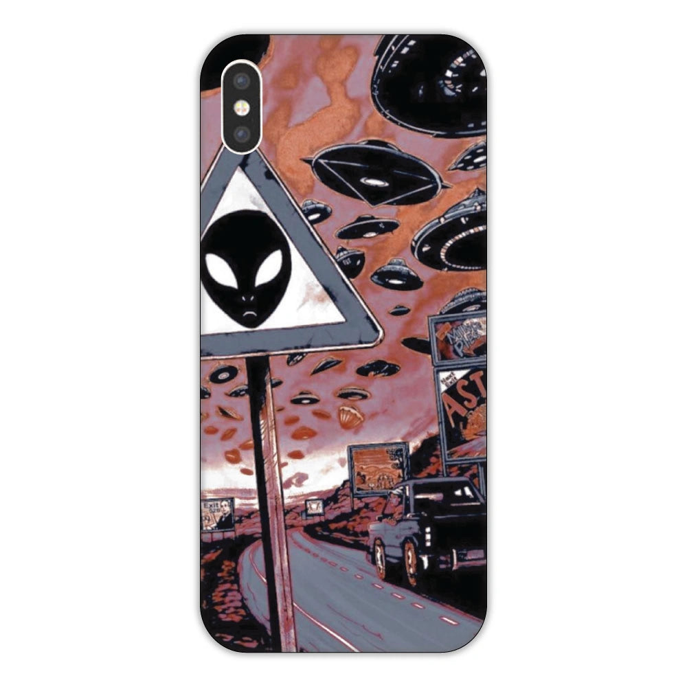 Alien street Apple Hard Case - Iphone XS MAX Models