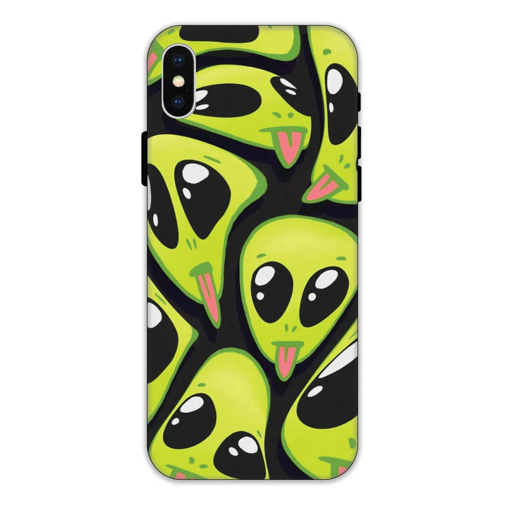 Cute Aliens Hard Case Apple iPhone XS Models