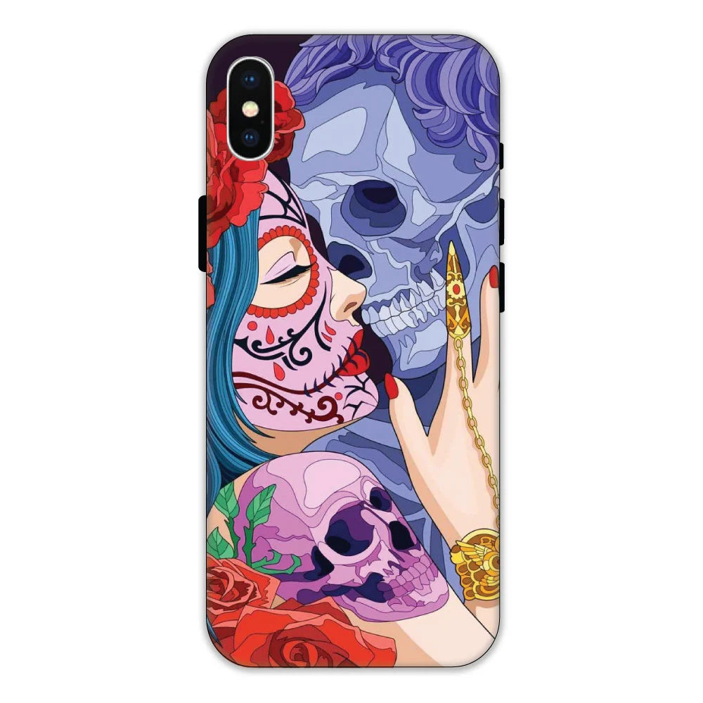 Skeleton Love Hard Case Apple iPhone XS Models