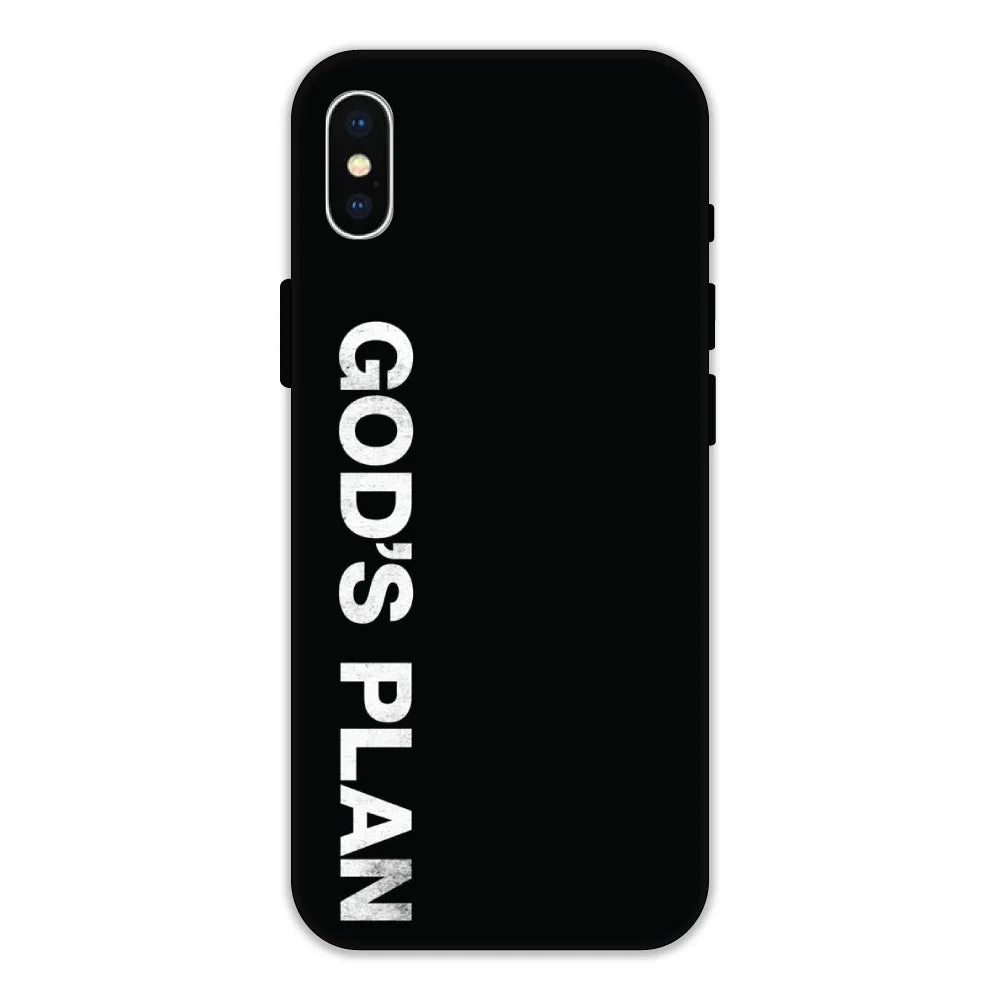 God's Plan Hard Case Apple iPhone XS Models
