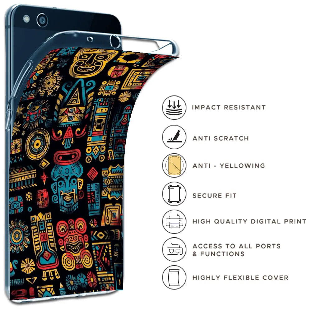 Crepe Pattern - Printed Silicone Case For Apple iPhone infographic