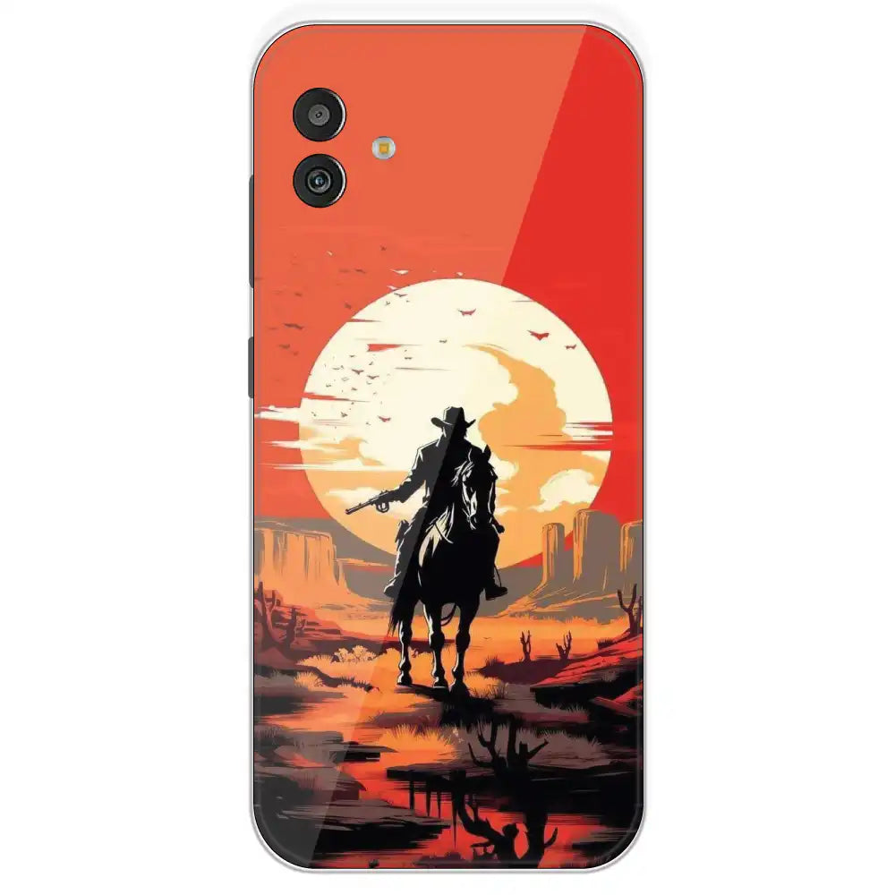 Cowboy - Printed Silicone Case For Samsung Galaxy M13