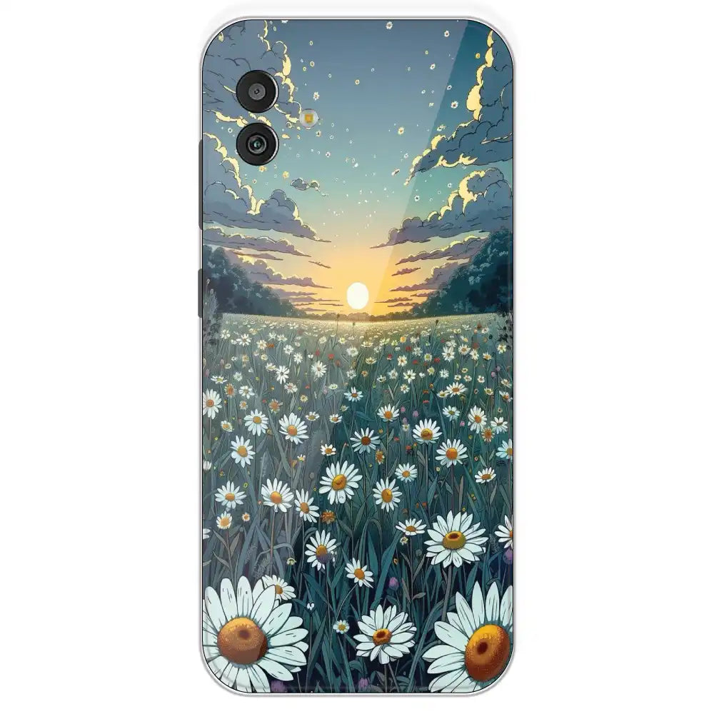 Daisy Sunset - Printed Silicone Case For Samsung Galaxy M13