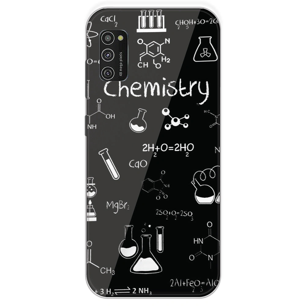 Chemistry - Printed Silicone Case For Samsung Galaxy M21