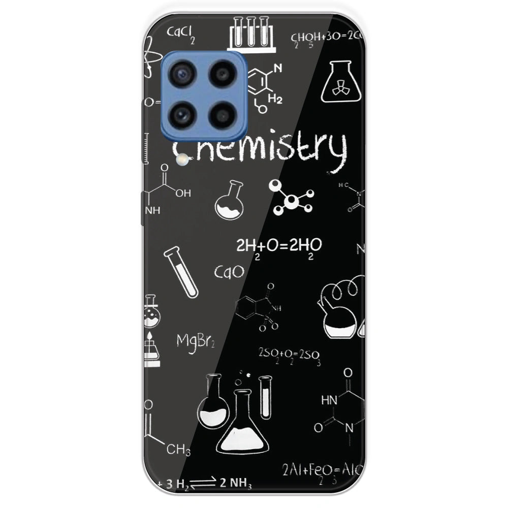 Chemistry - Printed Silicone Case For Samsung Galaxy M22