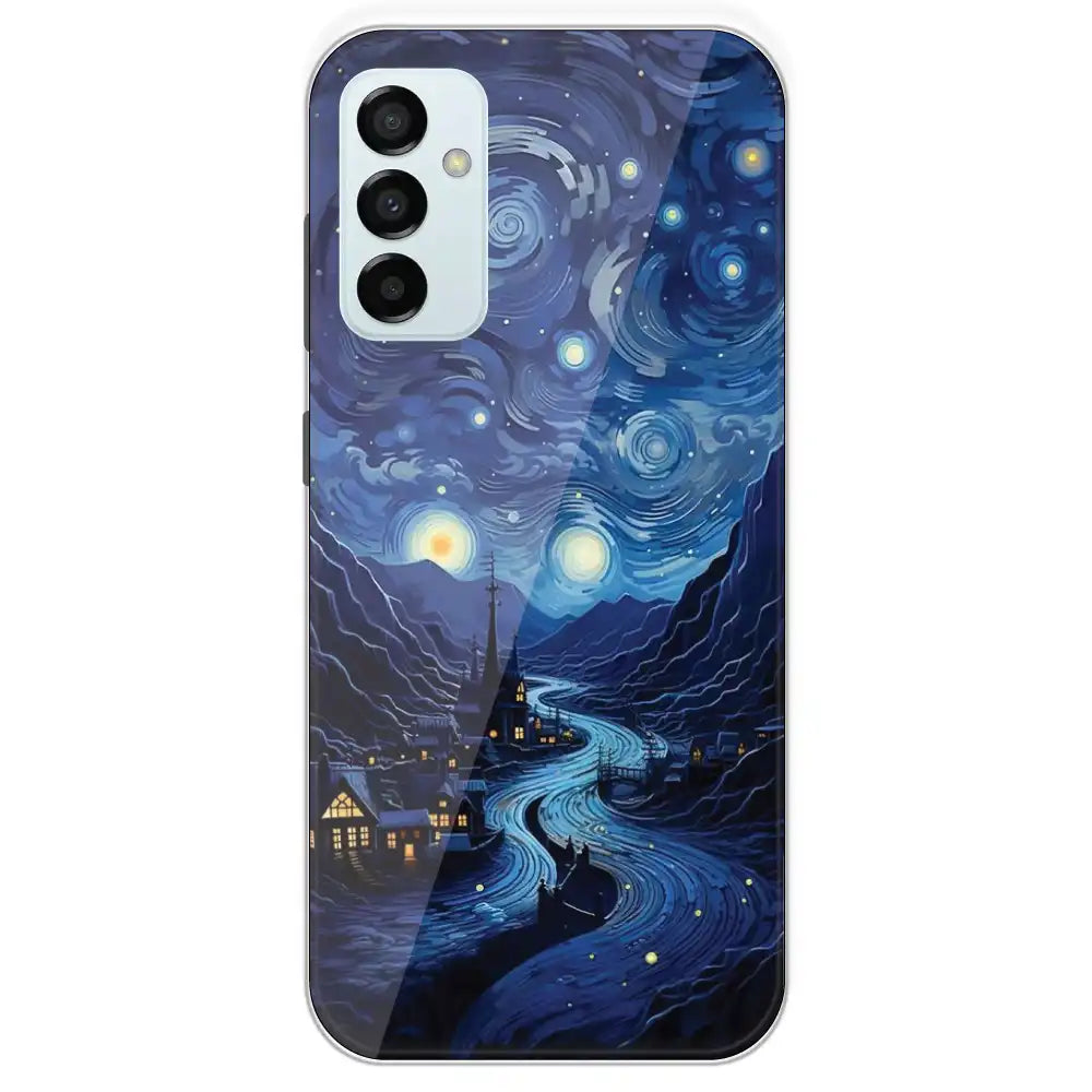 The Starry Night - Printed Silicone Case For Samsung Galaxy M23