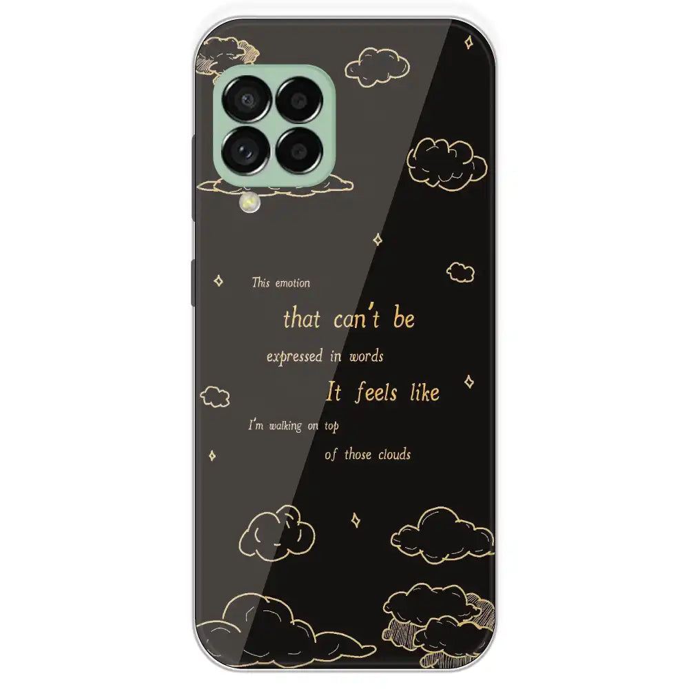 On Top Of Those Clouds - Printed Silicone Case For Samsung Galaxy M33