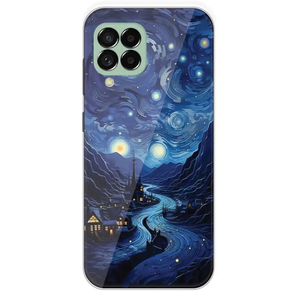 The Starry Night - Printed Silicone Case For Samsung Galaxy M33