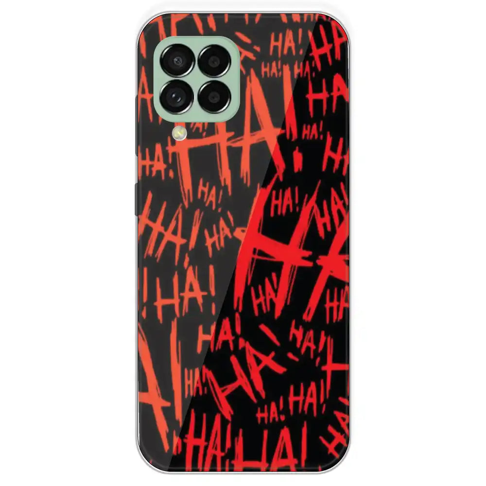 Ha ! - Printed Silicone Case For Samsung Galaxy M33