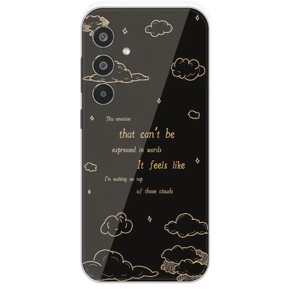 On Top Of Those Clouds - Printed Silicone Case For Samsung Galaxy M35