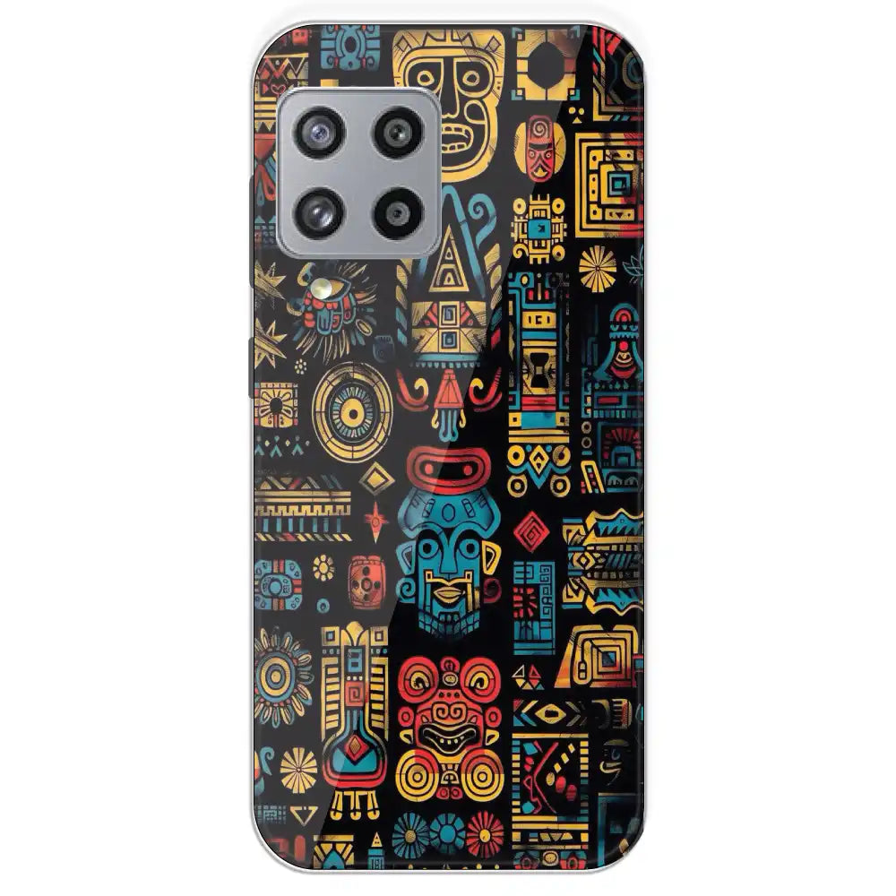 Modern Art - Printed Silicone Case For Samsung Galaxy M42
