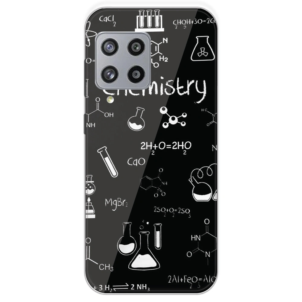 Chemistry - Printed Silicone Case For Samsung Galaxy M42
