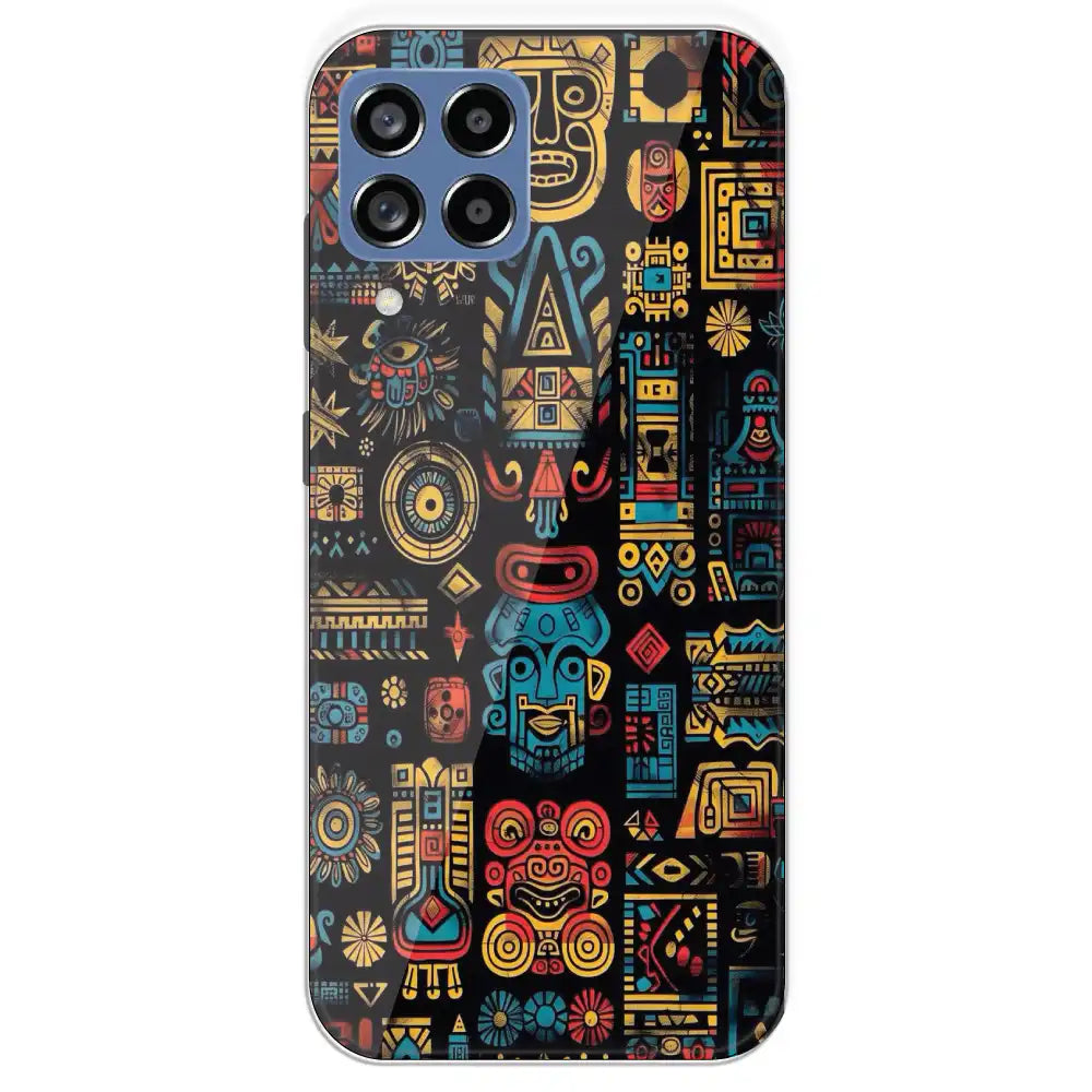Modern Art - Printed Silicone Case For Samsung Galaxy M53