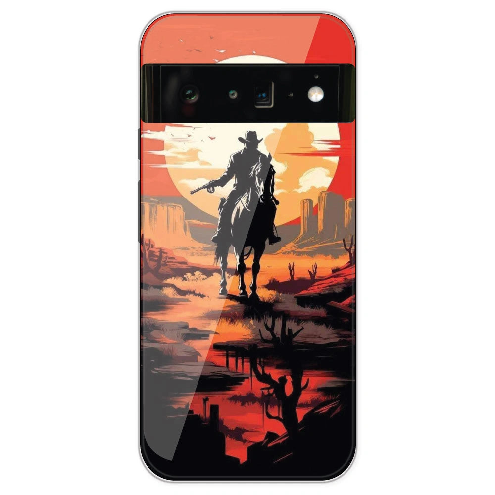 Cowboy - Printed Silicone Case For Google Pixel 6 Pro