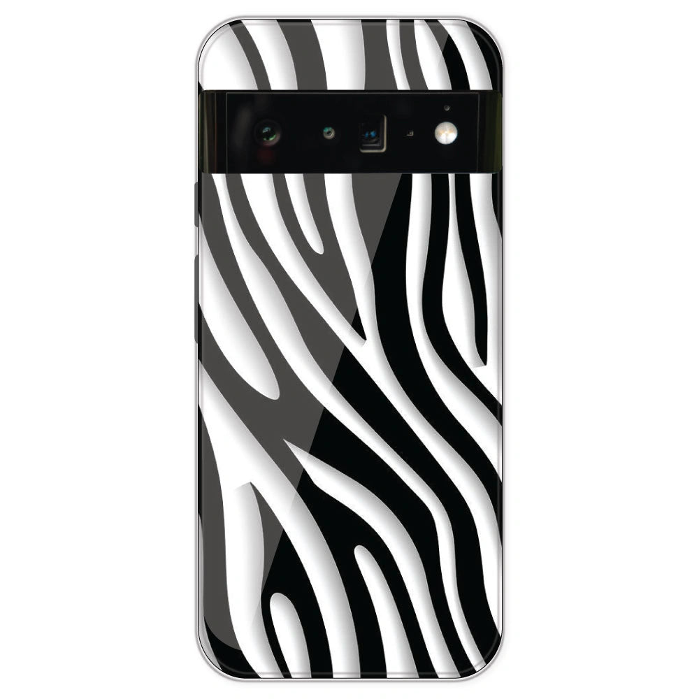 Zebra Print - Printed Silicone Case For Google Pixel 6 Pro