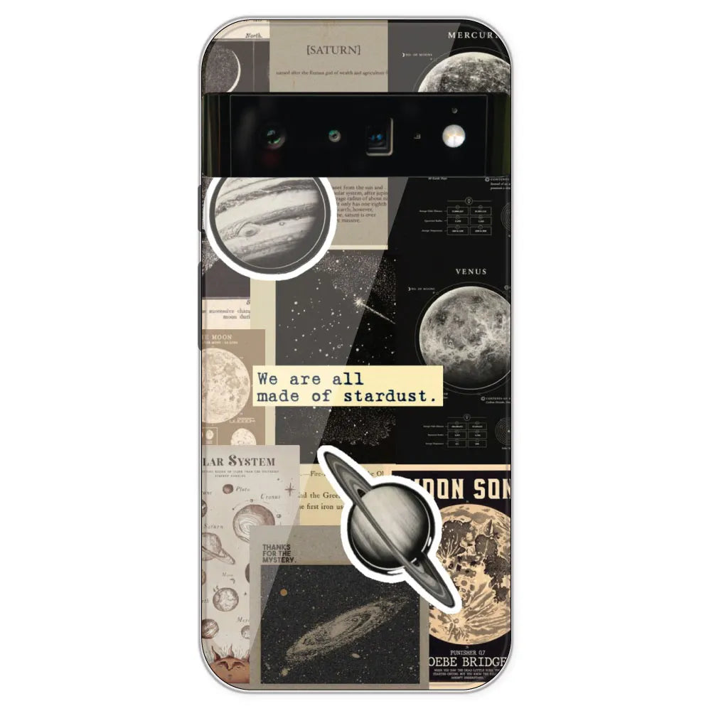 Planets - Printed Silicone Case For Google Pixel 6 Pro