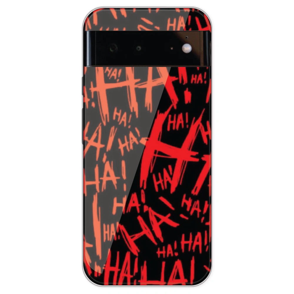 Ha ! - Printed Silicone Case For Google Pixel 6