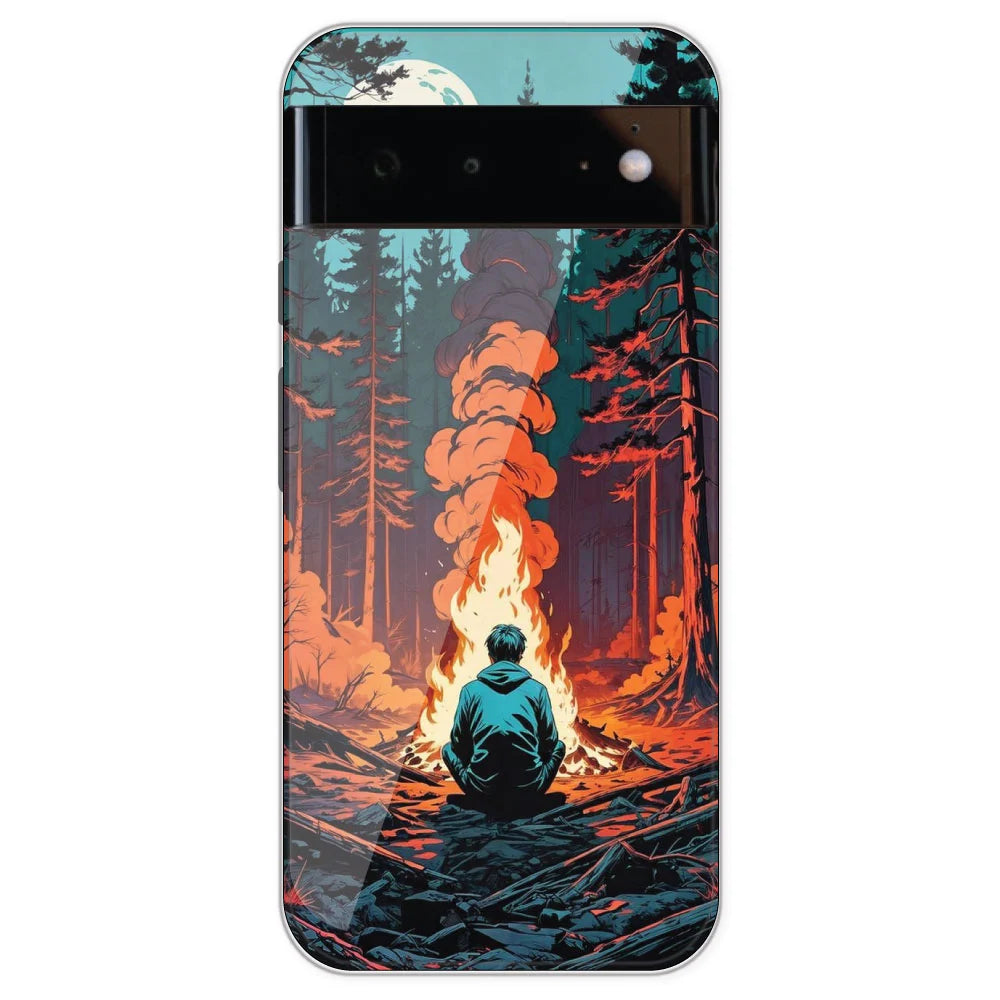 Book Collage - Printed Silicone Case For Google Pixel 6