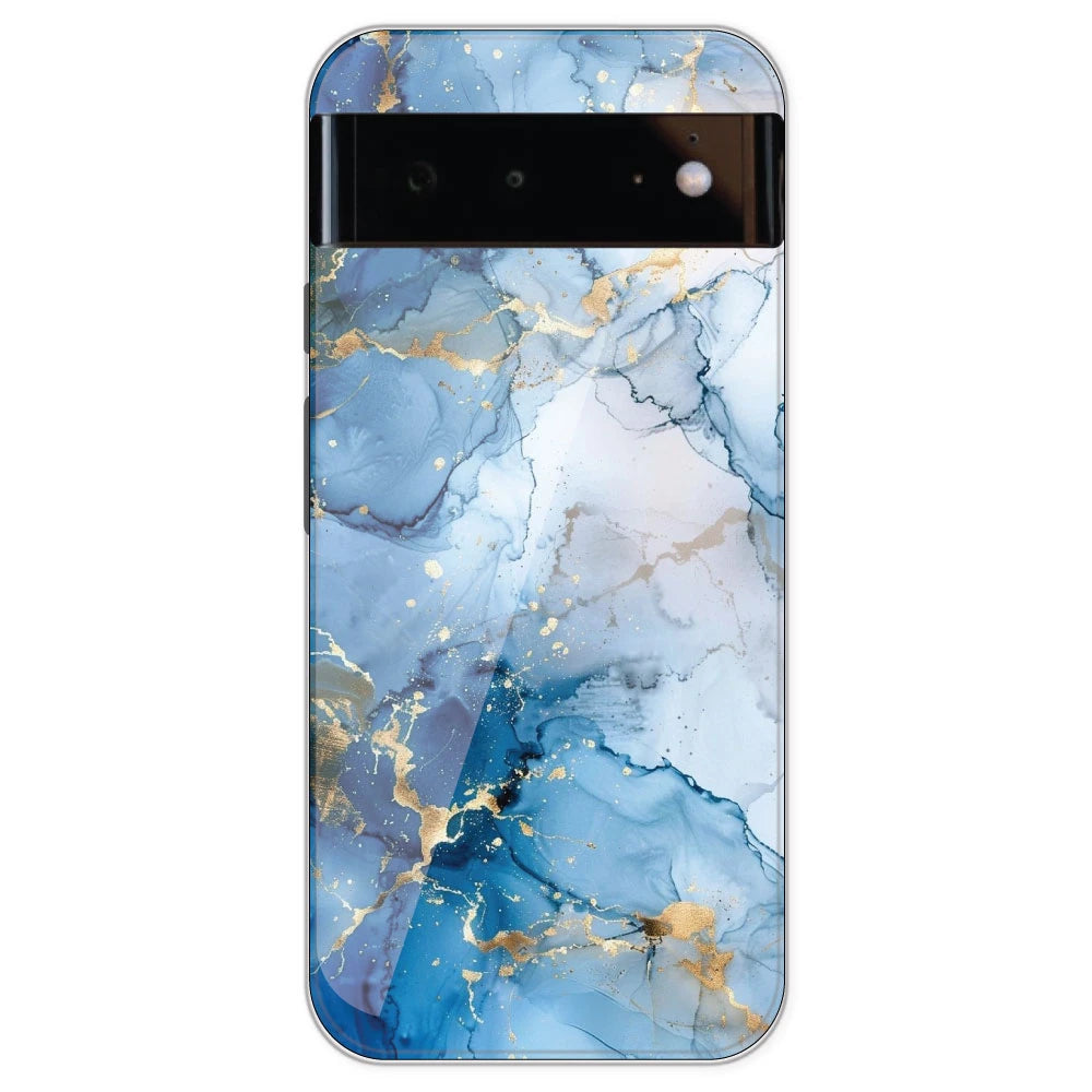 Blue Marble - Printed Silicone Case For Google Pixel 6