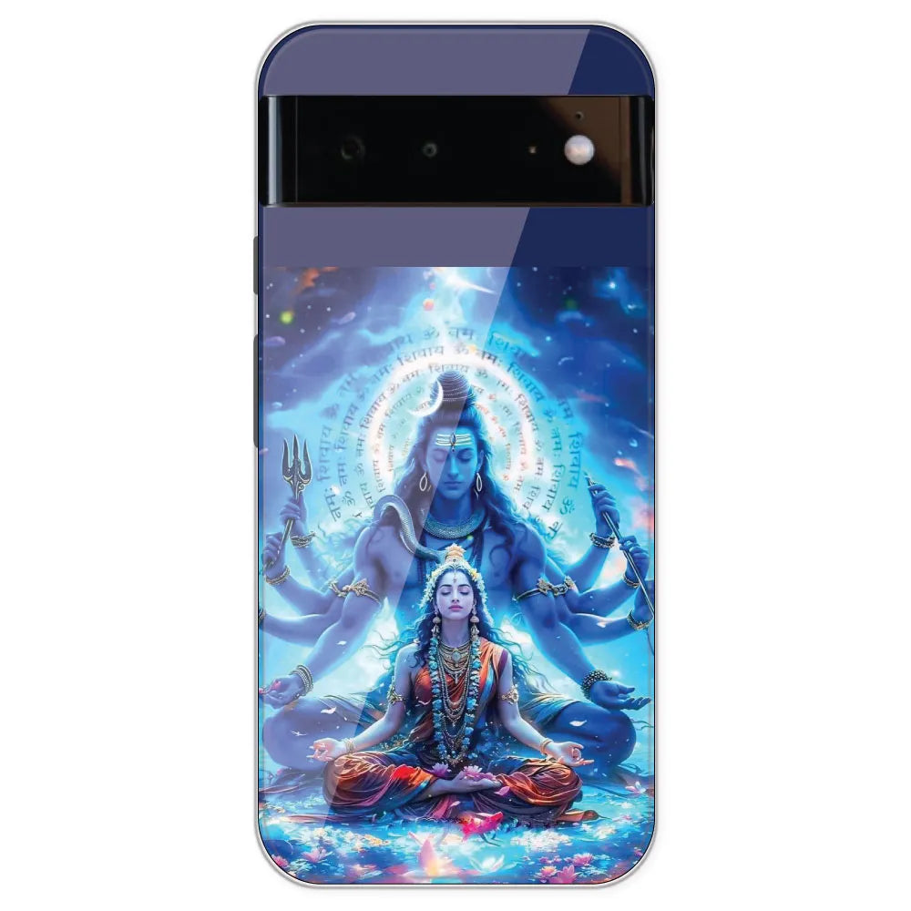 Shiv Parvati - Printed Silicone Case For Google Pixel 6