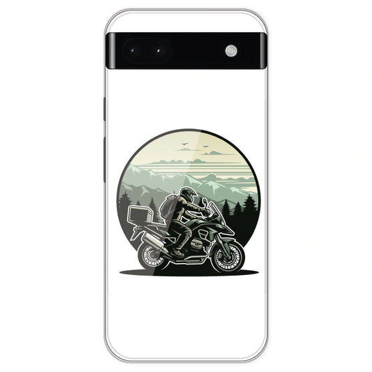 Biker - Printed Silicone Case For Google Pixel 6A