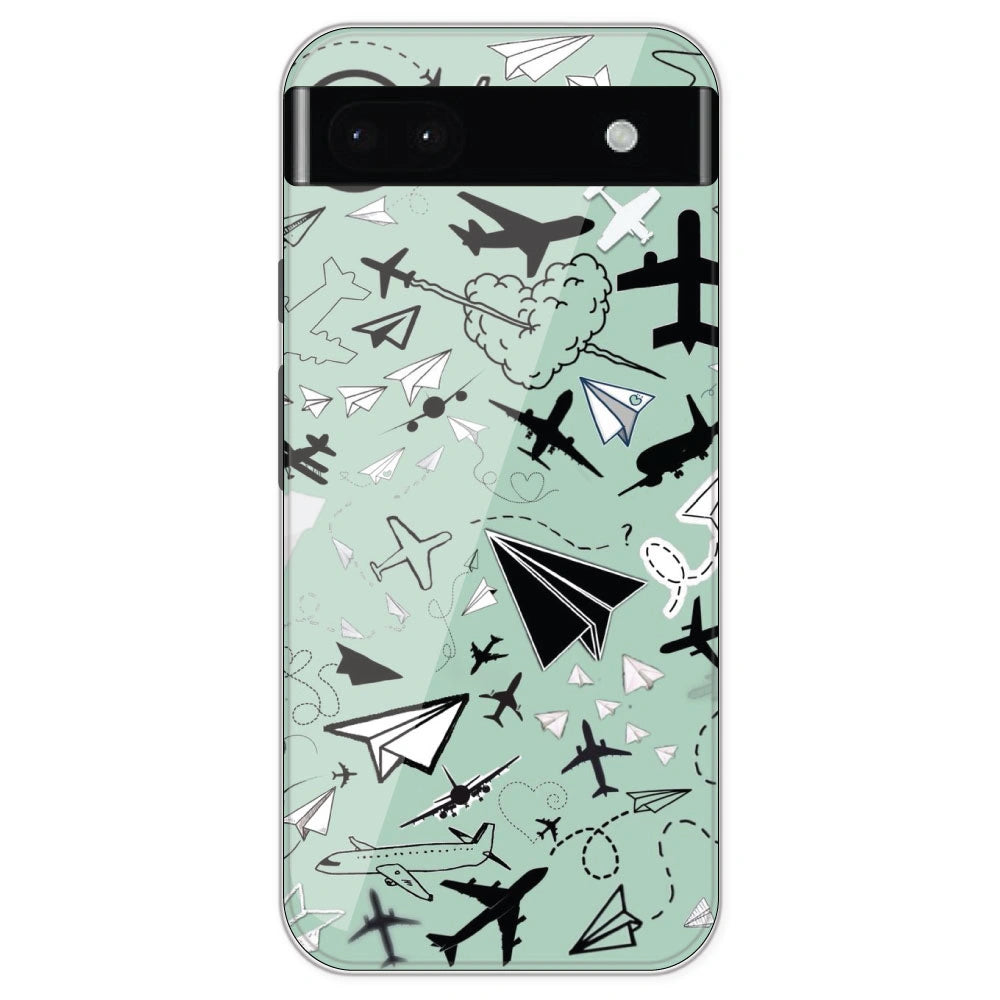 Planes - Printed Silicone Case For Google Pixel 6A