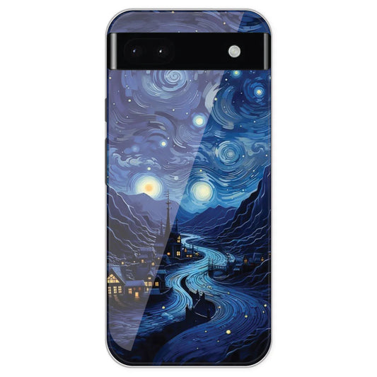 The Starry Night - Printed Silicone Case For Google Pixel 6A