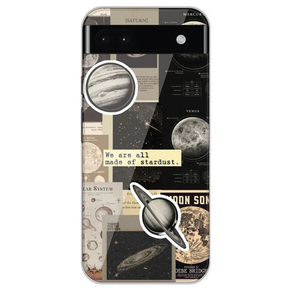 Planets - Printed Silicone Case For Google Pixel 6A