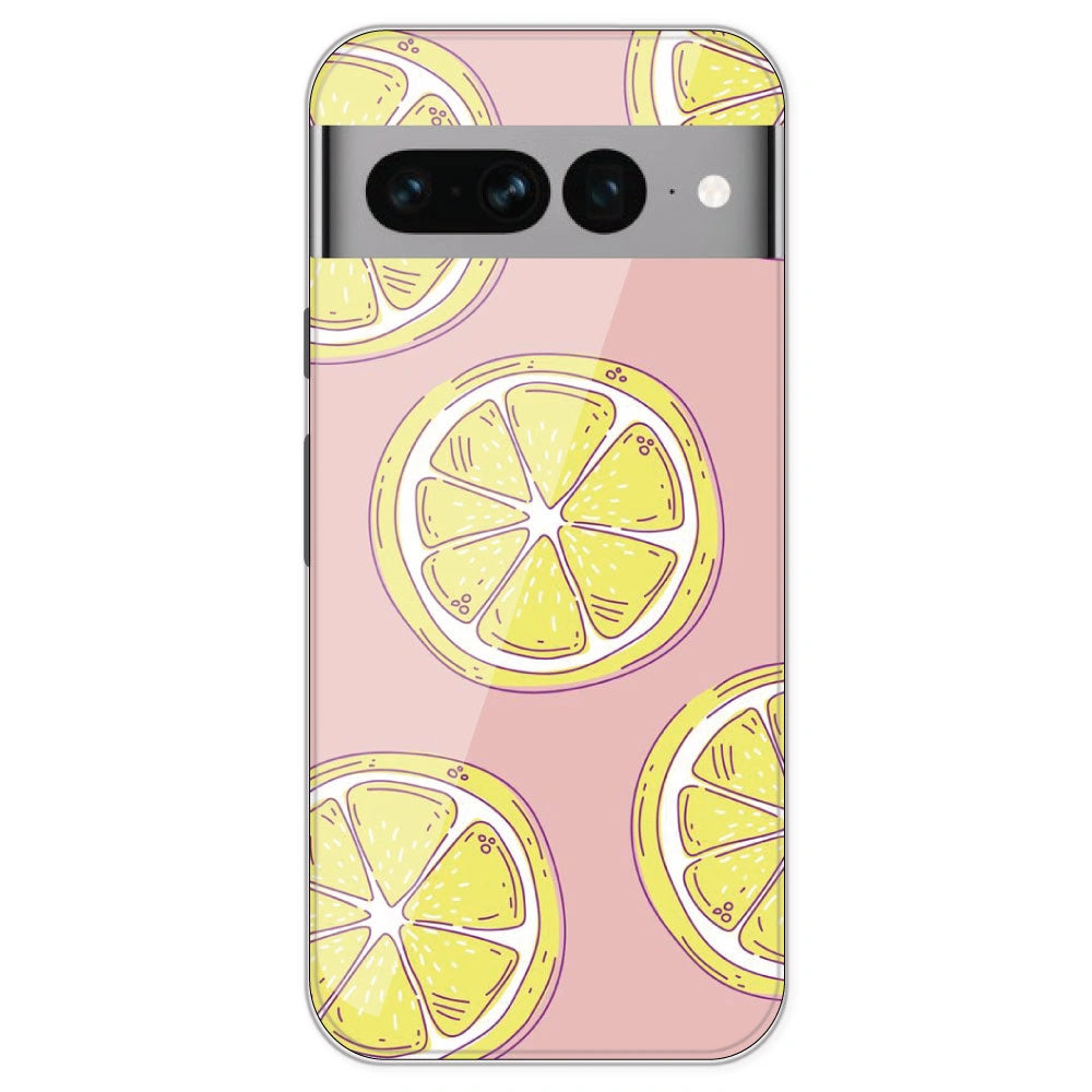 Lemonade - Printed Silicone Case For Google Pixel 7 Pro