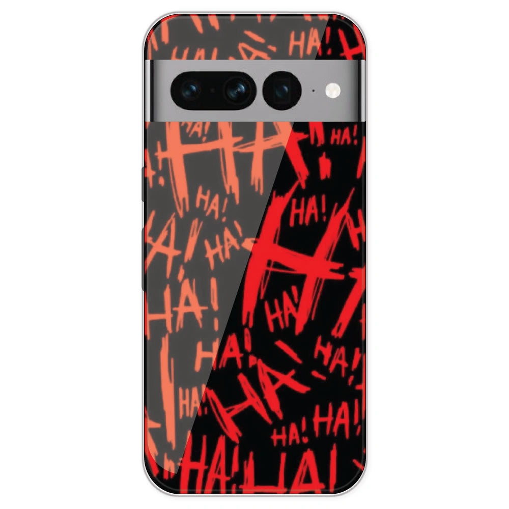 Ha ! - Printed Silicone Case For Google Pixel 7 Pro