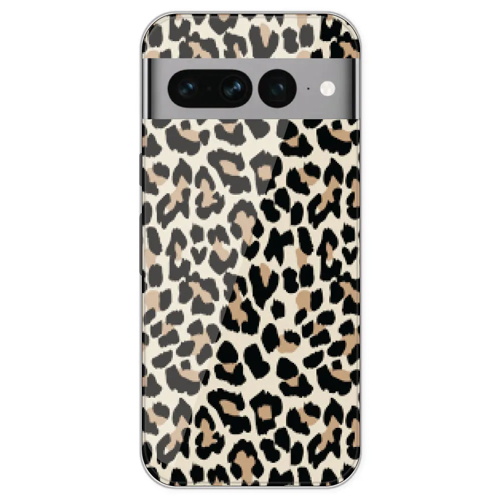 Leopard Print - Printed Silicone Case For Google Pixel 7 Pro