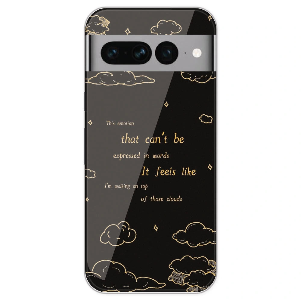 On Top Of Those Clouds - Printed Silicone Case For Google Pixel 7 Pro