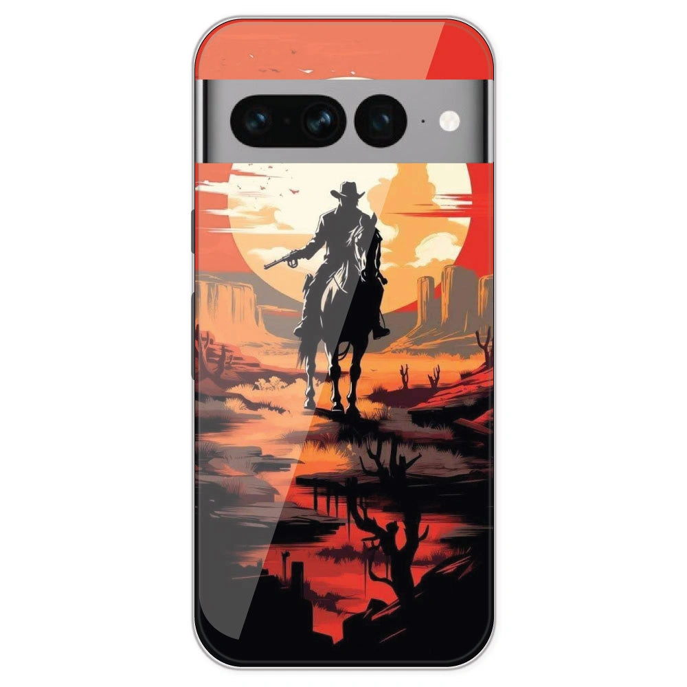 Cowboy - Printed Silicone Case For Google Pixel 7 Pro