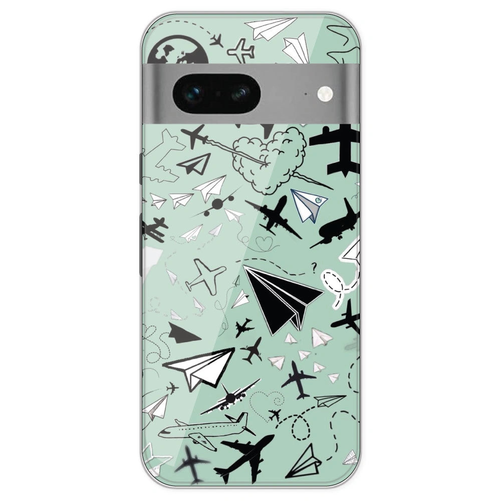 Planes - Printed Silicone Case For Google Pixel 7
