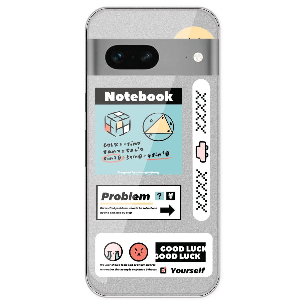 Exam Collage - Printed Silicone Case For Google Pixel 7