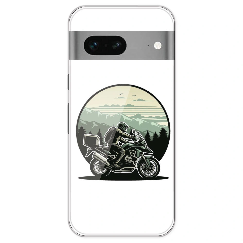 Biker - Printed Silicone Case For Google Pixel 7