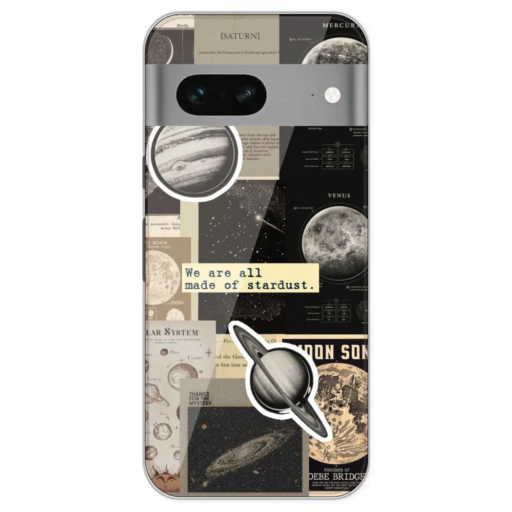 Planets - Printed Silicone Case For Google Pixel 7